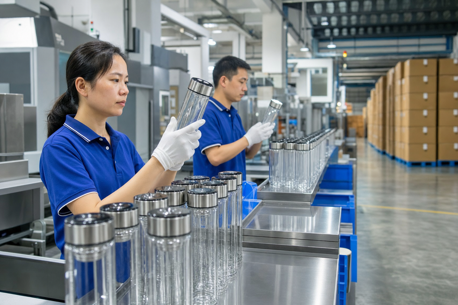 Borosilicate Glass Insulated Water Bottle Wholesale: B2B Sourcing Guide