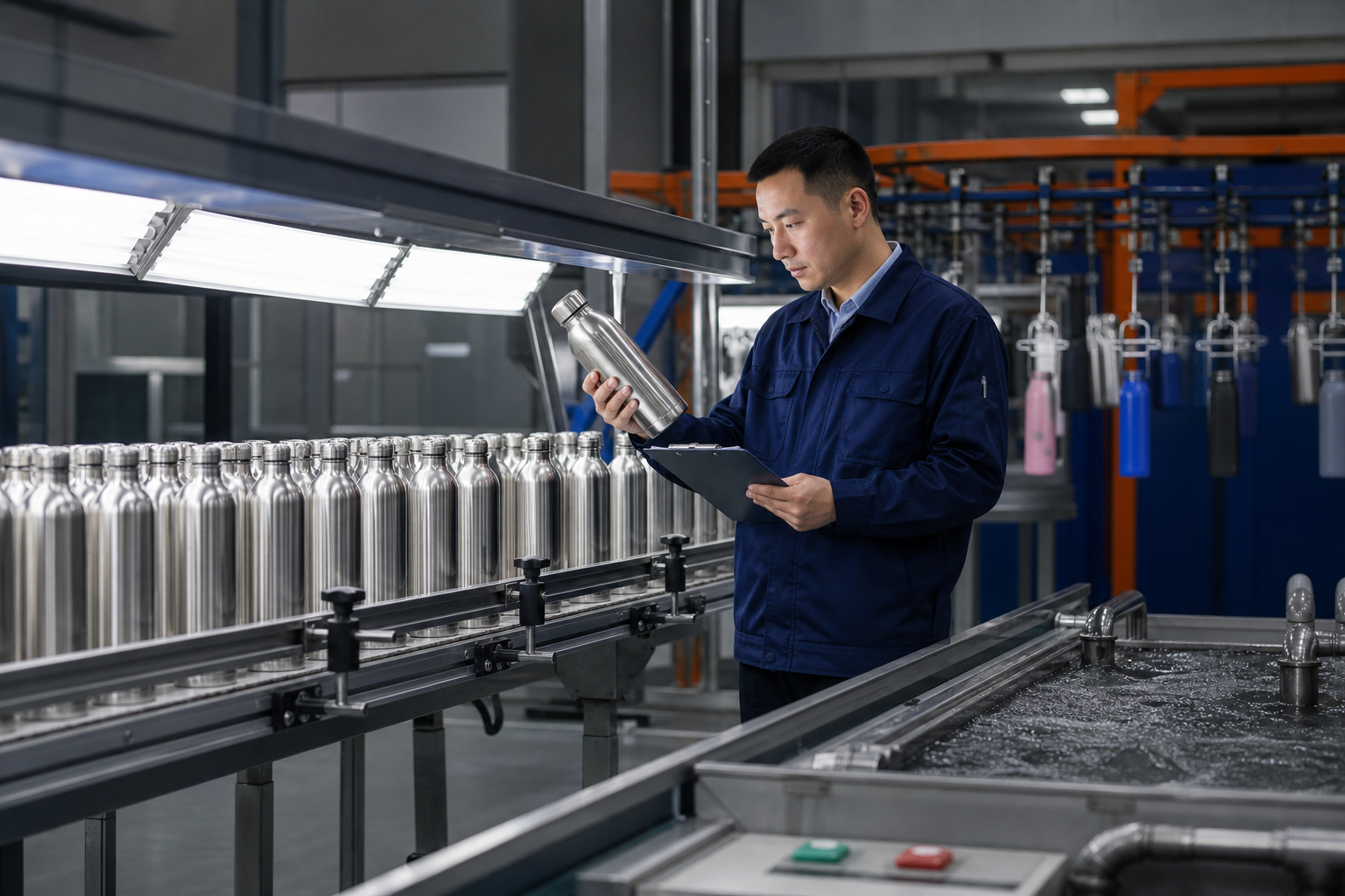 Water Bottle Defects: How to Spot Stainless QC Failures Fast