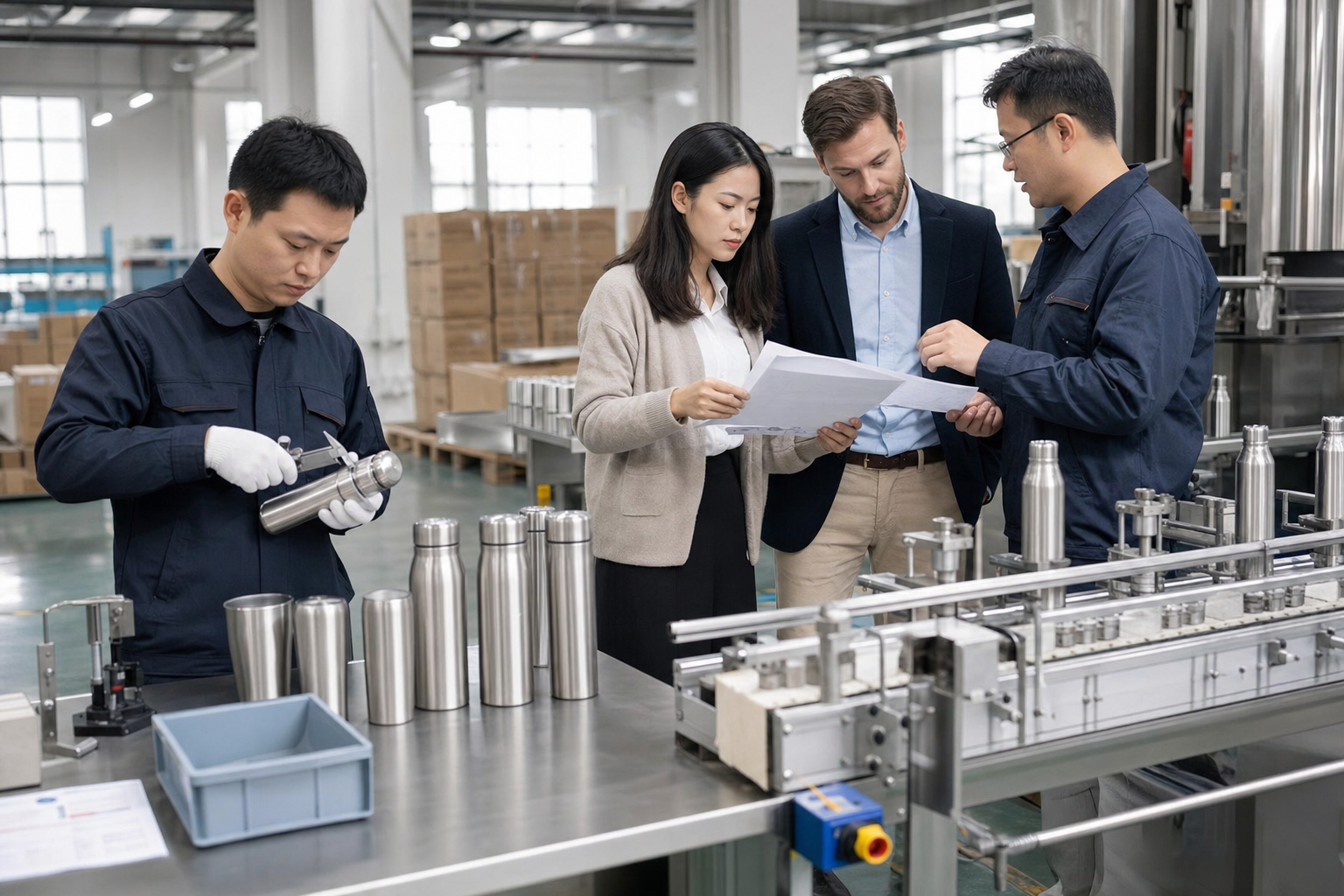 Chinese factory visit checklist for drinkware buyers: what to ask