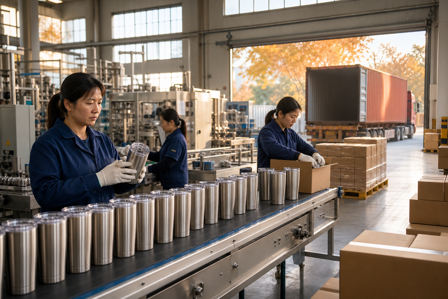 Drinkware Peak Season Lead Time: August to November Planning