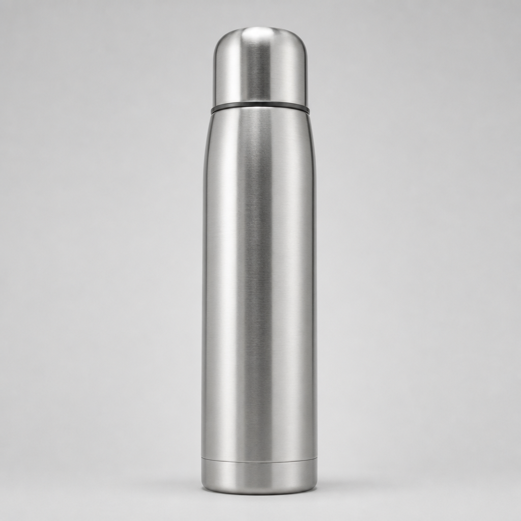 Stainless steel vacuum insulated thermos bottle